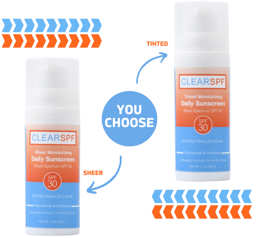 Clear SPF Sheer Moisturizing Daily Sunscreen, Broad Spectrum SPF 30