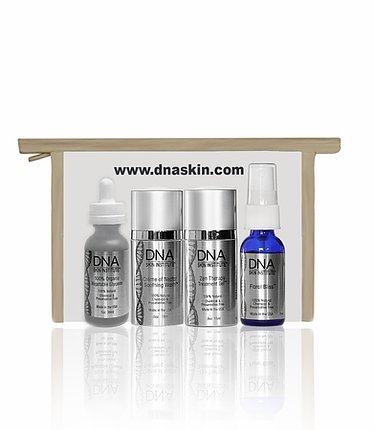 Post Peel Kit. Creme of Nectar Soothing Wash Zen Therapy Treatment Gel Floral Bliss Vegetable Glycerine