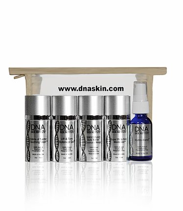 Creme of Nectar Soothing Wash .5 oz Super Phyto Rich Moisturizer .5 oz Lift and Firm Botanical Gel .5 oz Hydro Blend .5 oz Island Infusion Body Nectar .5 oz